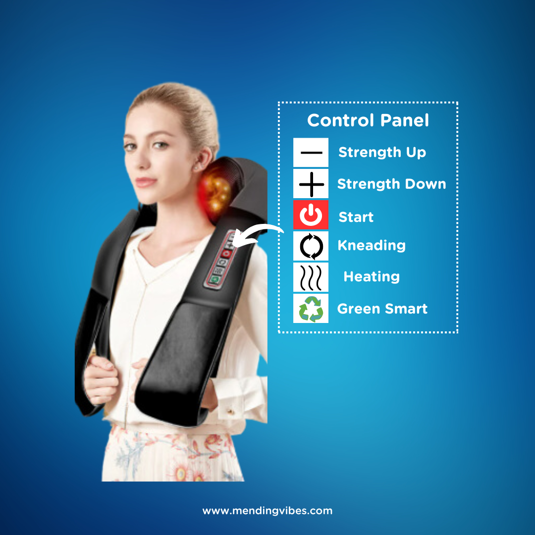 Mending Vibes Shiatsu Heating Massager
