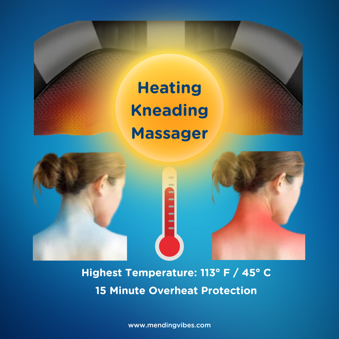 Mending Vibes Shiatsu Heating Massager