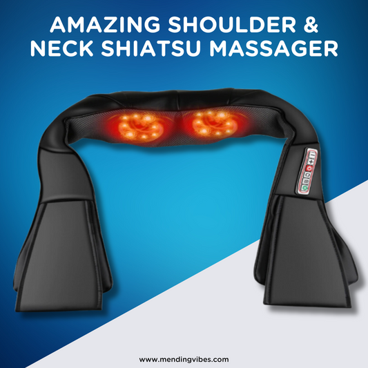 Mending Vibes Shiatsu Heating Massager Pillow