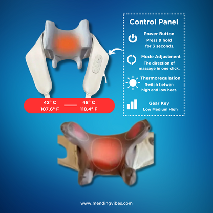 Mending Vibes Shiatsu Neck & Shoulder Massager